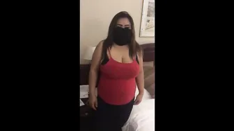 Huge Natural Tits Mallu Aunty Bouncing While Riding Cock