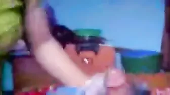 Desi Aunty Jerking My Cock Until I Explode On Her Hands