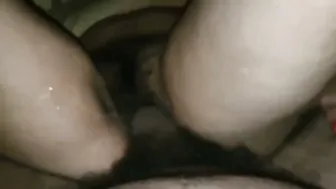 Hairy Pussy Indian Aunty Spreading Wide Open For My Tongue