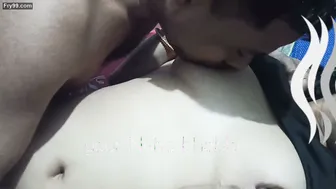Sucking My Sexy Aunty Tits And Eating Her Hairy Pussy Good