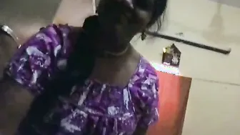 Squeezing And Sucking On Married Woman's Huge Natural Tits