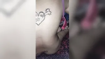 Fingering My Married Neighbor's Smooth Tight Pussy Roughly