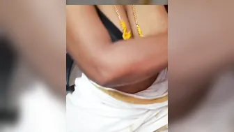 Tamil Babe Oiling Her Huge Boobs Live Then Wearing Her Bra