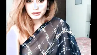 Pakistani Aunty Stripping On Webcam Showing Everything Off