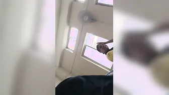 Groping Her Huge Soft Boobs In The Waiting Room Real Quick