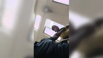 Groping Her Huge Soft Boobs In The Waiting Room Real Quick