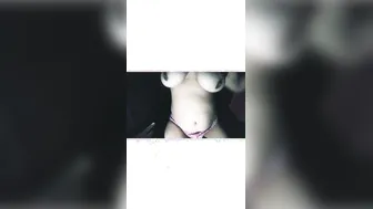 Busty Aunty Fondling Her Tits And Spreading For The Lens
