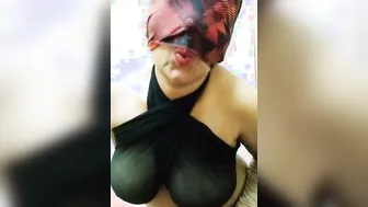 Thick Desi Stepaunt Flashing Her Massive Tits And Fat Ass