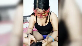 Horny Girlfriend Stripping And Fingering Herself For Me