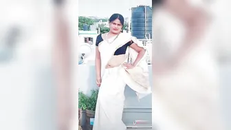 Tiktok Aunty Showing Her Belly Button And Dancing Slutty