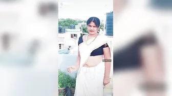 Tiktok Aunty Showing Her Belly Button And Dancing Slutty
