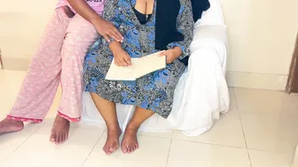 Young Guy Pounding Horny Hijab Aunties Huge Ass And Boobs