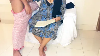 Young Guy Pounding Horny Hijab Aunties Huge Ass And Boobs