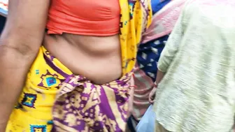 Desi Milf Showing Off Sexy Belly Button Teasing The Camera