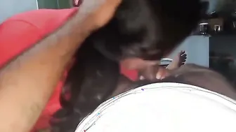 My Horny Wife Giving Me An Amazing Sloppy Blowjob Today