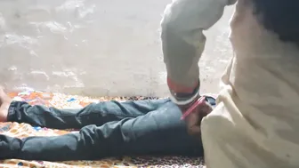 Big Tit Indian Wife Jerking Boyfriends Huge Cock With Hands