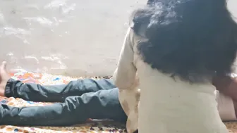 Big Tit Indian Wife Jerking Boyfriends Huge Cock With Hands