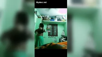Mallu Aunty Caught Changing Clothes On Hidden Camera Footage