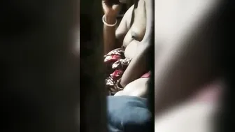 Spying On My Sexy Neighbor Aunty Undressing By The Window