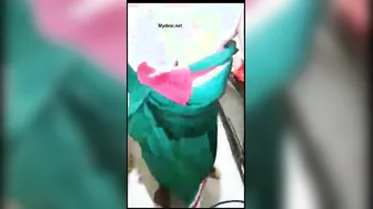Village Aunty With Huge Tits Doing Naughty Live Show For Fans