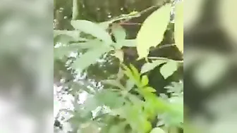 Busty Desi Aunty Getting Pounded Rough In The Forest Outside