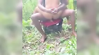 Busty Desi Aunty Getting Pounded Rough In The Forest Outside