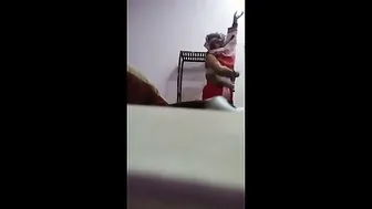 Indian Aunty Secretly Filmed Naked After Hot Shower