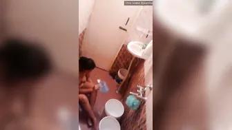 Next Door Aunty Caught Naked Taking Shower On Hidden Cam