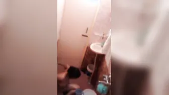 Next Door Aunty Caught Naked Taking Shower On Hidden Cam