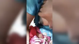 Squeezing Milk From My Lactating Desi Aunty Sexy Big Tits