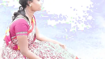 Catching My Soaking Wet Aunty Walking Along The Beach Strip