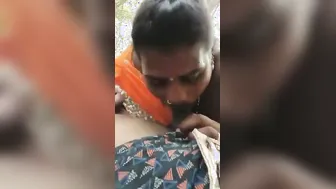Sucking My Married Aunty Off In The Bushes Behind My House
