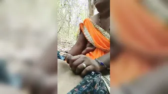 Sucking My Married Aunty Off In The Bushes Behind My House