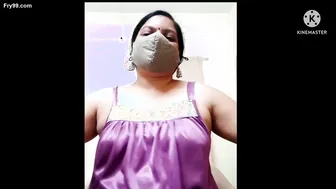 Married Woman Stripping And Dirty Talking On Webcam For Cash