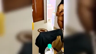 Catching My Naked Indian Milf Right After Her Steamy Shower