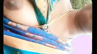 Daring Married Woman Flashing Tits While Riding On Scooter