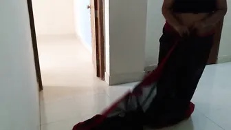 Horny Stepson Bangs Tamil Aunty In Saree Destroying Her Ass