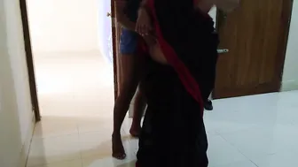 Horny Stepson Bangs Tamil Aunty In Saree Destroying Her Ass