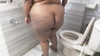 Spying On What My Naughty Milf Does Alone In The Bathroom