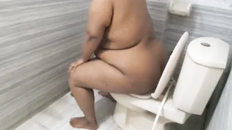 Spying On What My Naughty Milf Does Alone In The Bathroom