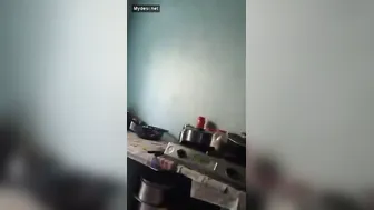 Village Wife Flashing Her Big Natural Boobs Outdoors For Me