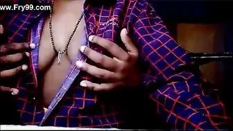Watching Horny Neighbor Slowly Unbuttoning Her Blouse For Me
