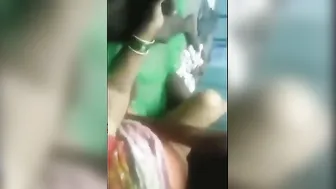 Sharing My Slutty Aunty In Hot Threesome Handjob And Fuck