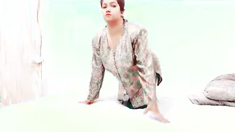 Chubby Neighbor Aunty Stripping Naked During Video Chat