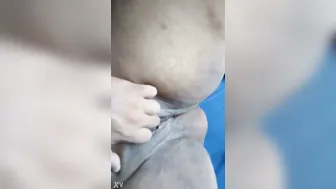 Village Aunty Spreading Her Wet Pussy Wide Open For Cock