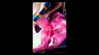 Bbw Desi Aunty Flashing Tits And Pussy To Strangers On Train