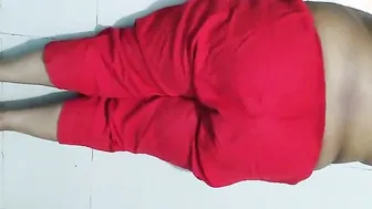Hot Aunty Working Out Naked When Nobody Is Home Alone