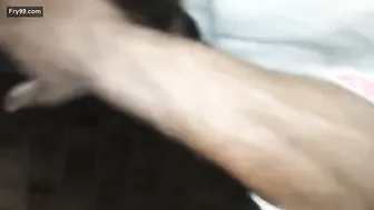 Stretching My Desi Aunty Super Tight Wet Pussy Wide Open Hard