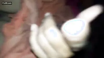 Stretching My Desi Aunty Super Tight Wet Pussy Wide Open Hard