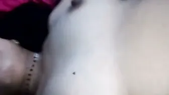 Massaging My Aunty Huge Tits Until She Begs For My Cock Now